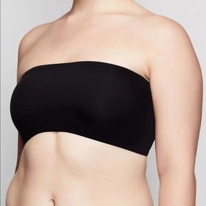 Skims Fits Everybody Bandeau Bralette: Size 2X: Black